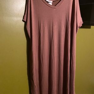 Xl brown maxi dress